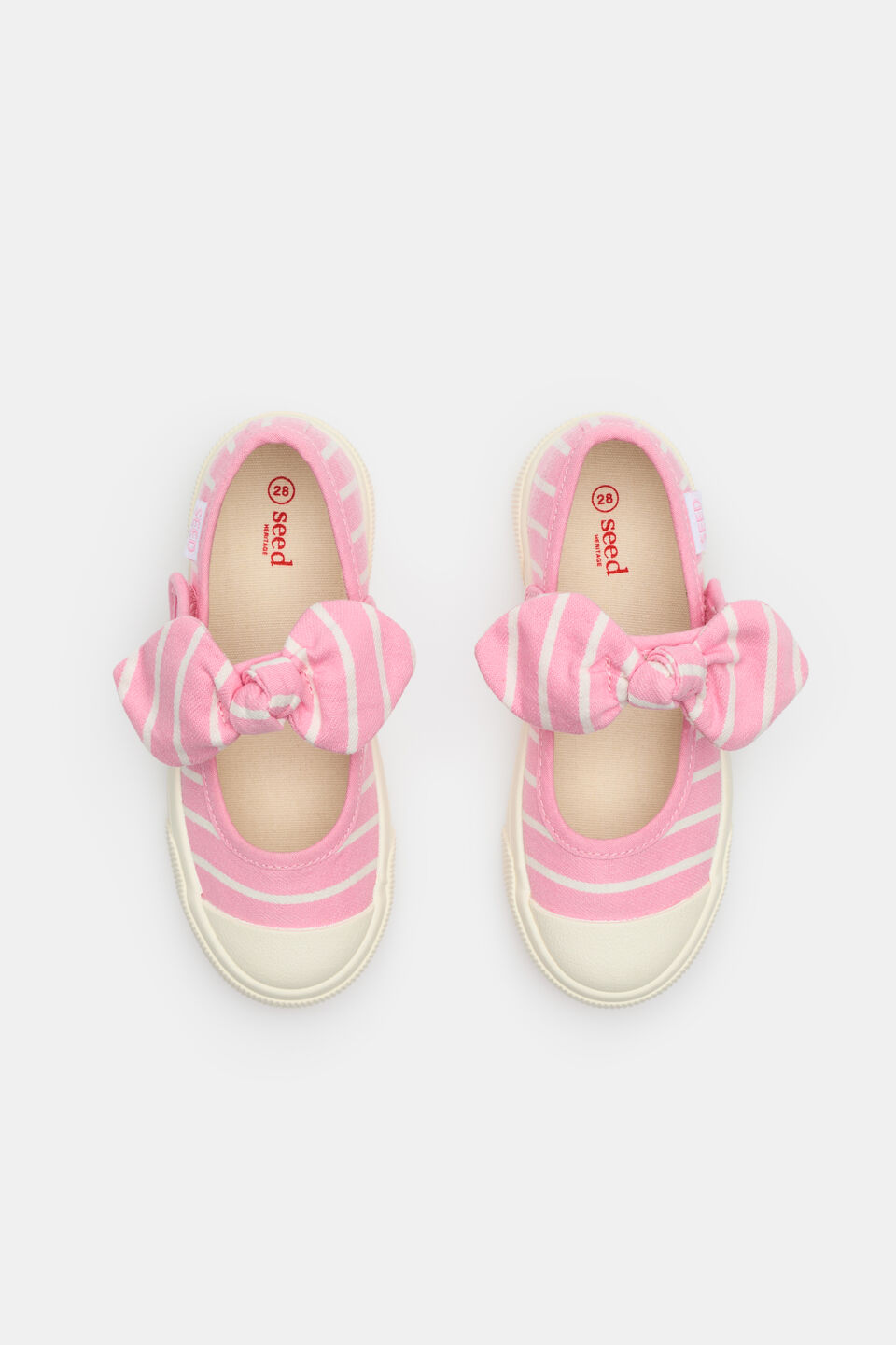Mary Jane Bow Sneaker  Candy Pink