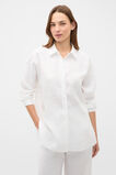 Core Linen Oversized Shirt  Whisper White  hi-res