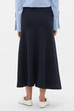 Double Knit Midi Skirt  Twilight Blue  hi-res