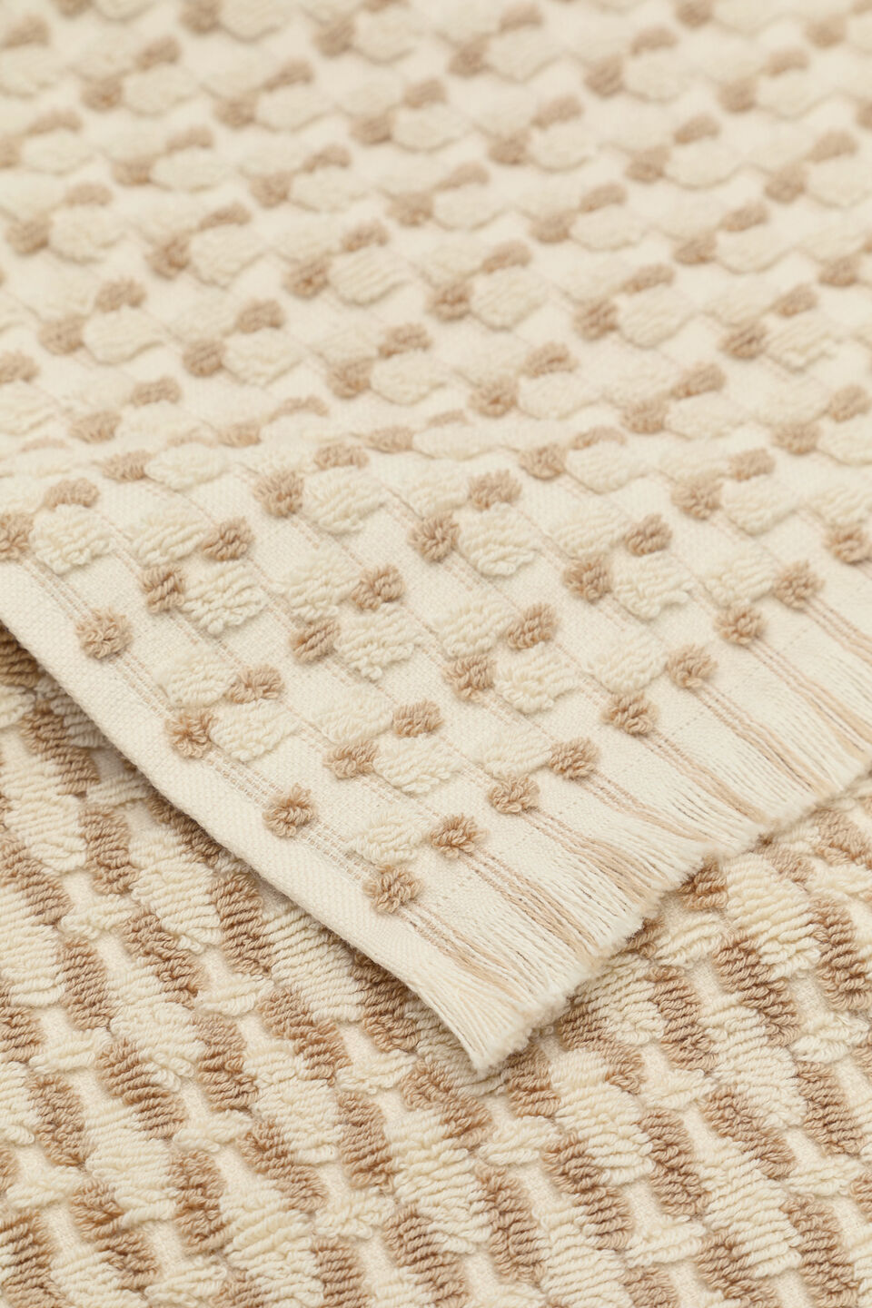Layla Bath Towel  Cashew Cream