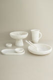 Tallulah Resin Salad Servers  Meringue  hi-res