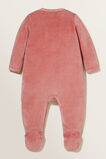 Velour Jumpsuit  Peony  hi-res