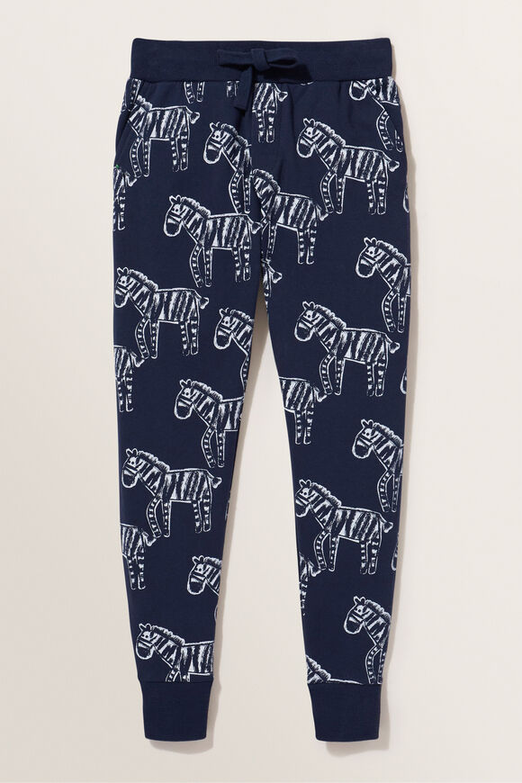 Zebra Trackpant  Midnight Blue  hi-res