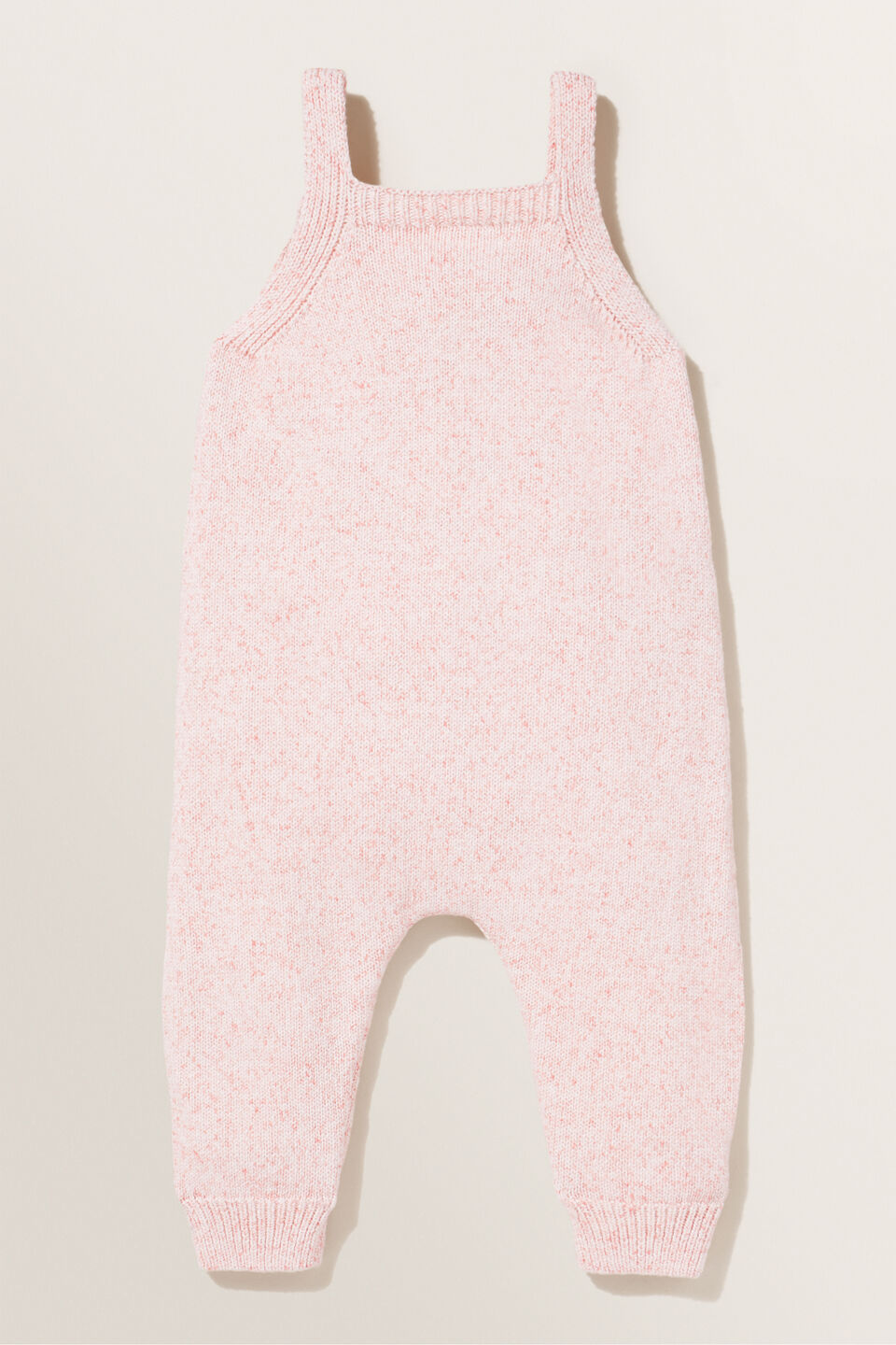 Knitted Overall  Coral