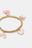 Initial Stretch Charm Bracelet  E  hi-res