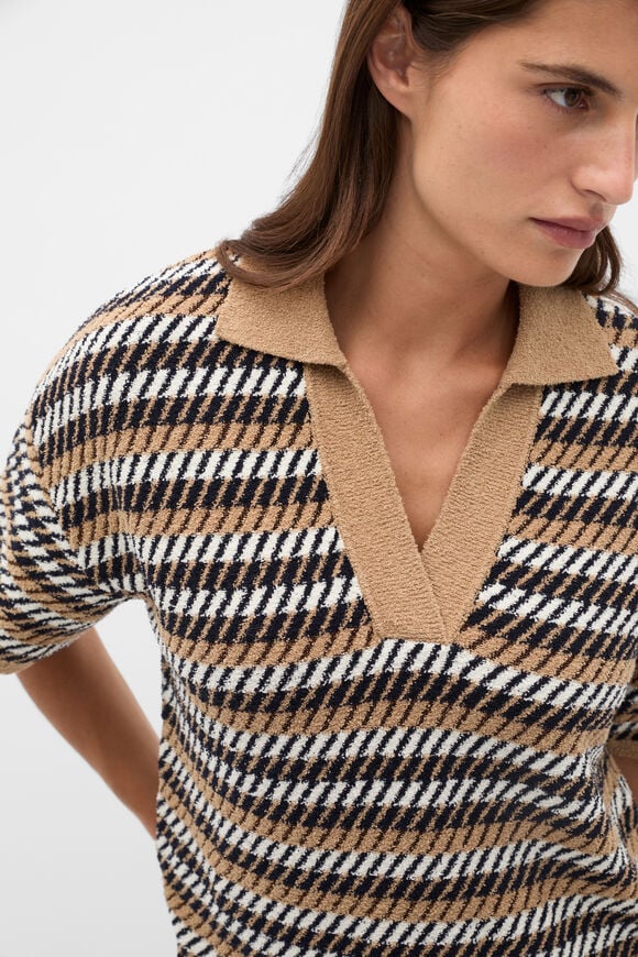 Textured Lurex Knit  Multi  hi-res