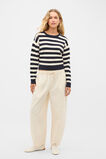 Textured Stripe Knit  Twilight Blue Stripe  hi-res