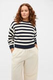 Textured Stripe Knit  Twilight Blue Stripe  hi-res