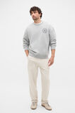 Logo Sweatshirt  Mid Grey Marle  hi-res