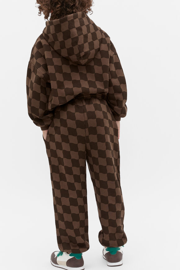Check Track Pant  Cacao  hi-res