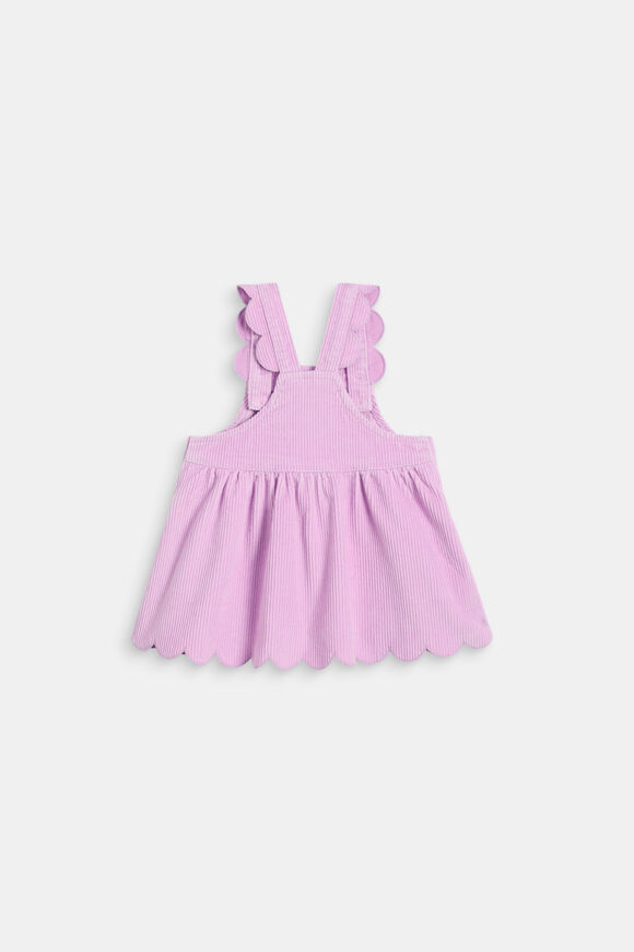 Scallop Cord Pinafore  Orchid  hi-res