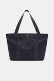 Canvas Commuter Tote  Midnight Blue  hi-res