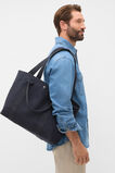 Canvas Commuter Tote  Midnight Blue  hi-res