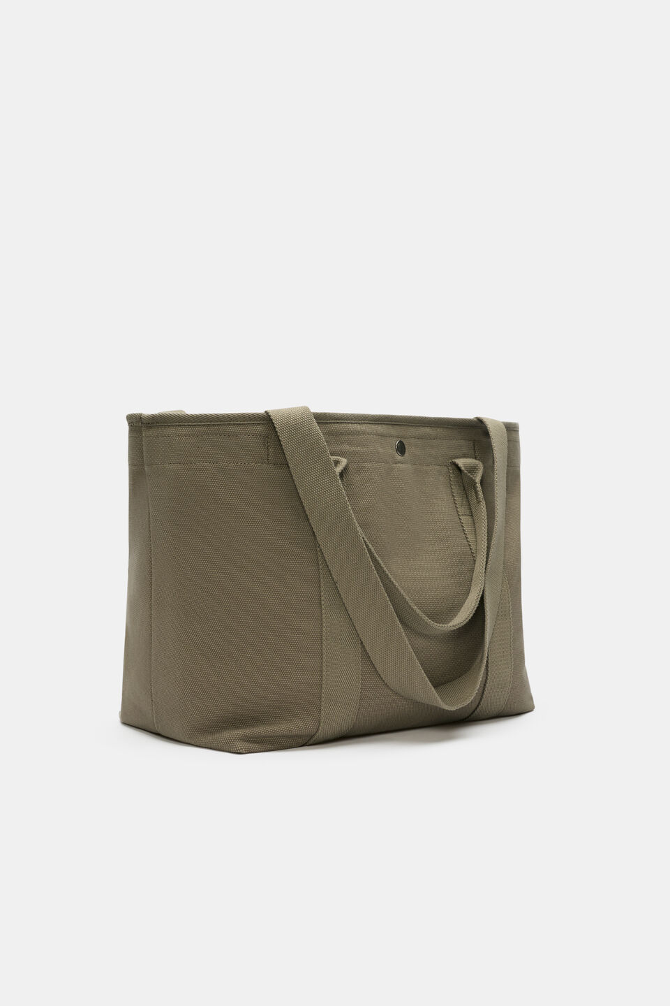 Canvas Commuter Tote  Putty