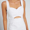 Peek-A-Boo Denim Dress  1  hi-res