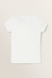 Core Summer Rib Tee  Vintage White  hi-res