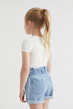 Core Summer Rib Tee  Vintage White  hi-res