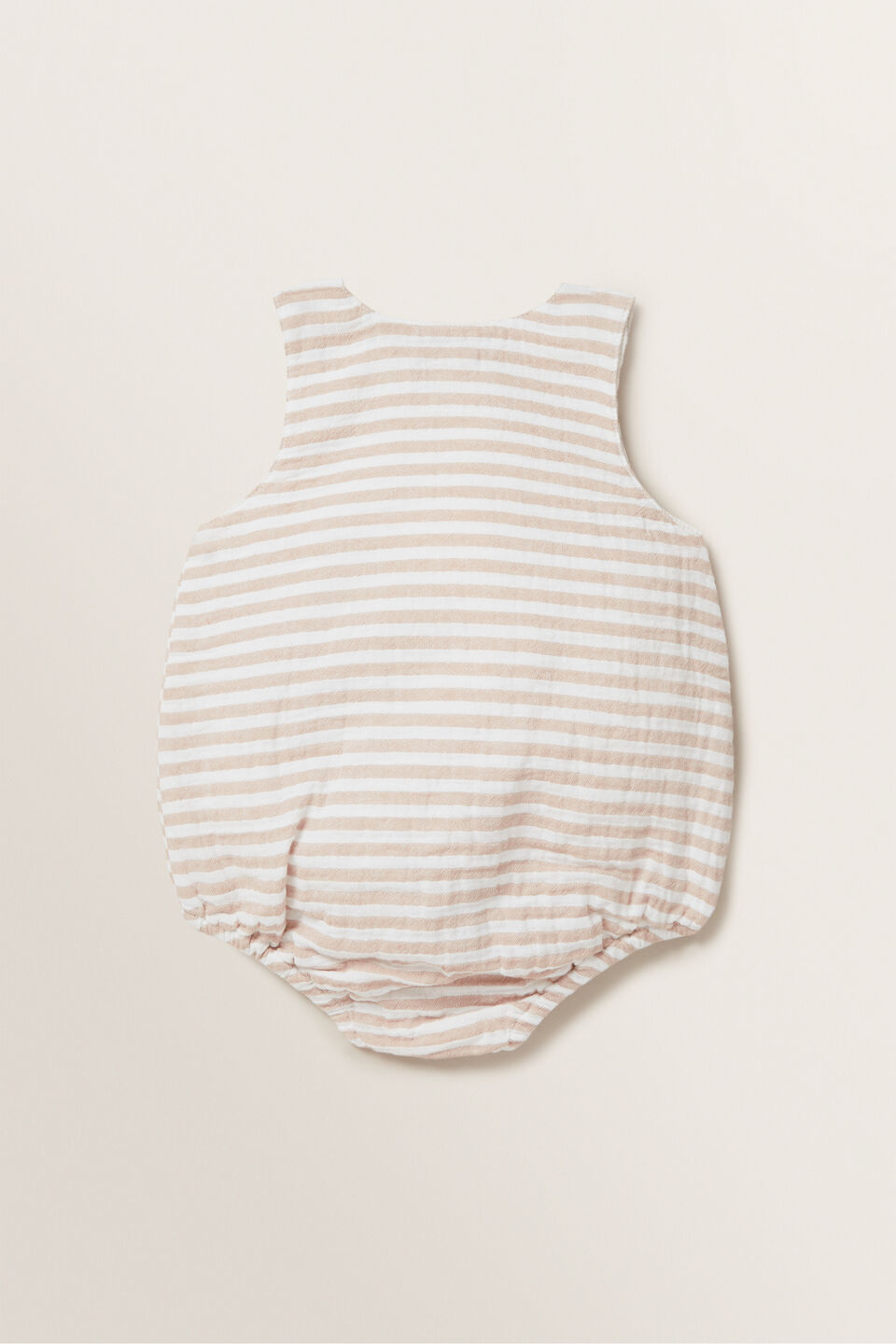 Natural Stripe Onesie  