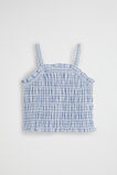 Gingham Top  Blue Iris  hi-res