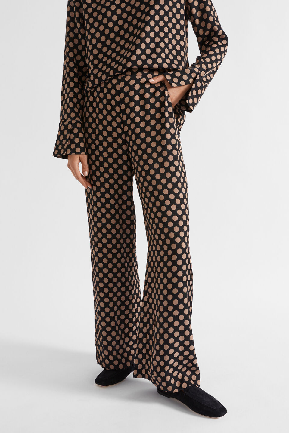 Spot Twill Pant  Macchiato Spot