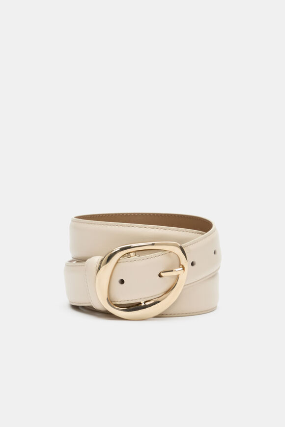 Everly Buckle Belt  Stone  hi-res