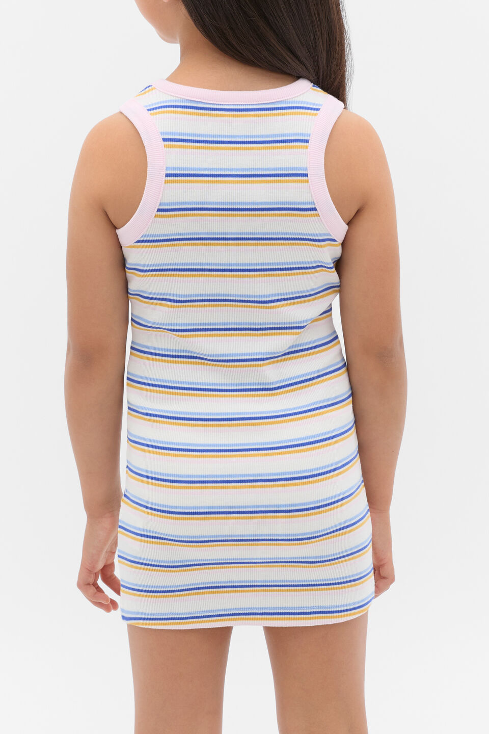 Logo Rib Dress  Multi