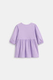 Logo Rib Dress  Lilac  hi-res