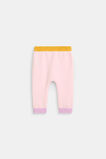 Colour Block Knit Pant  Pink Lemonade  hi-res