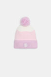 Mini Rib Colourblock Beanie  Orchid  hi-res