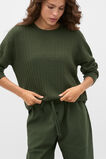 Australian Merino Mini Cable Knit  Deep Forest  hi-res