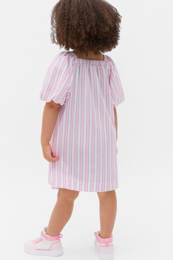 Striped Dress  Candy Pink  hi-res