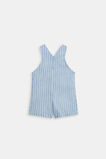 Core Logo Overall  Denim Stripe  hi-res
