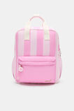 Pink Stripe Initial Backpack  Plain  hi-res