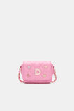 Initial Quilted Charm Bag  D  hi-res