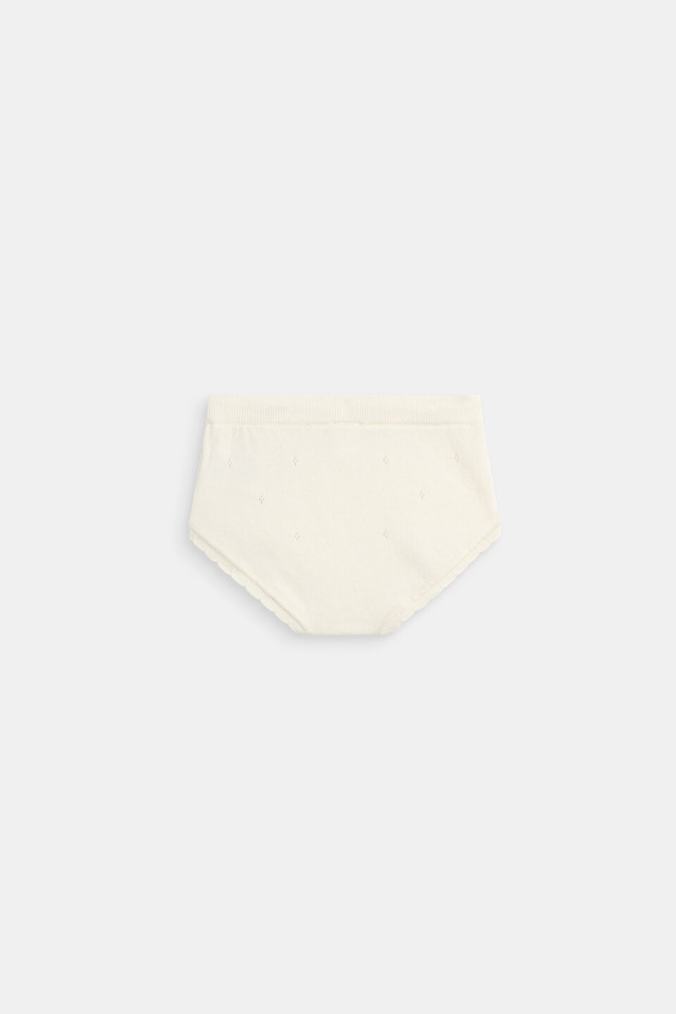 Pointelle Knit Bloomer  Classic Cream