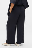Textured Satin Easy Wide Leg Pant  Twilight Blue  hi-res