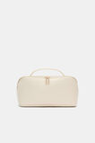 Zip Around Cosmetic Case  Stone  hi-res