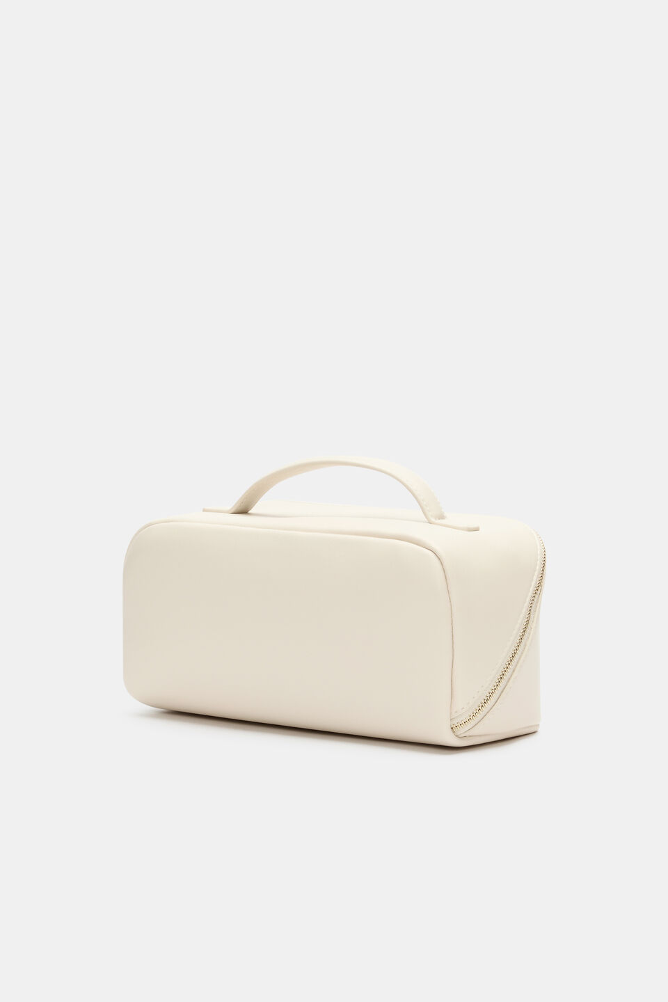 Zip Around Cosmetic Case  Stone