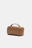 Zip Around Cosmetic Case Small  Tan  hi-res