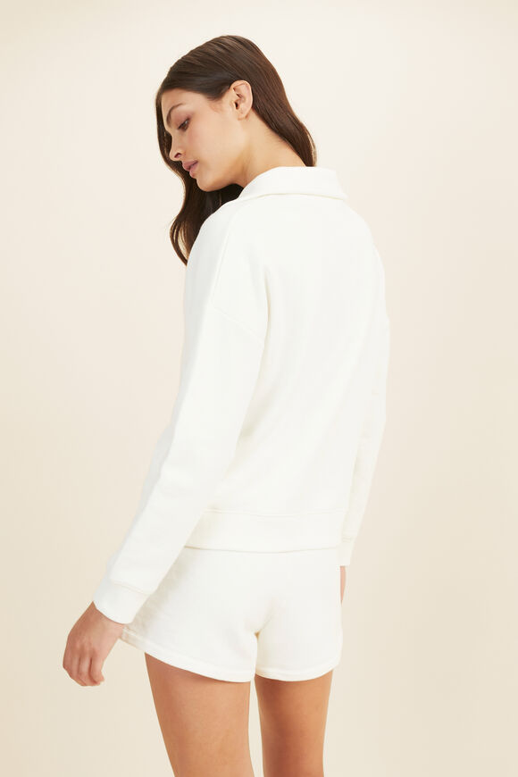 Core Logo Sweat  Cloud Cream  hi-res