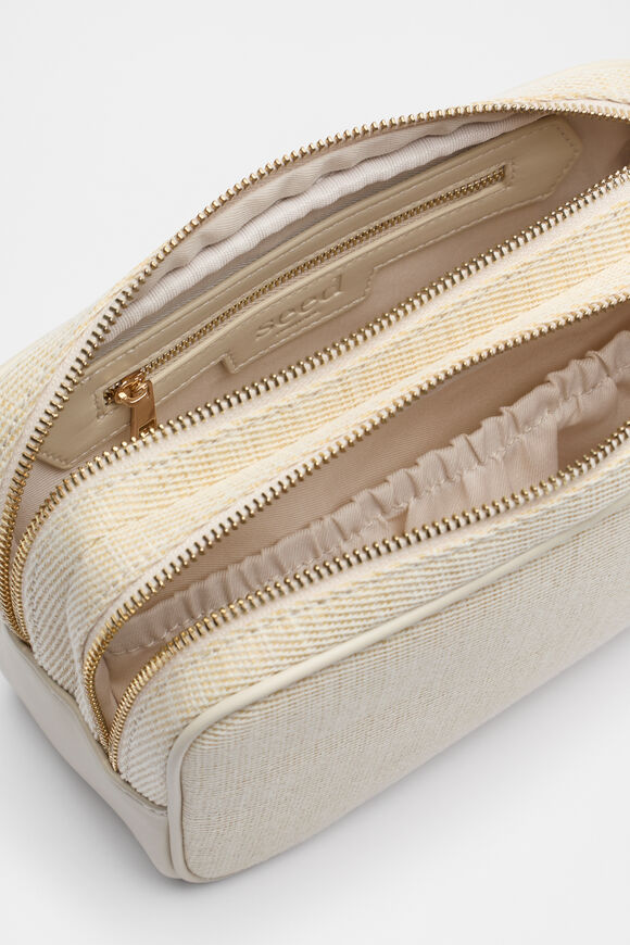 Initials Make Up Bag  L  hi-res