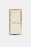 Compact Mirror  Tan  hi-res