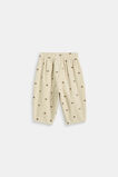 Embroidered Cord Pant  Milk Tea  hi-res