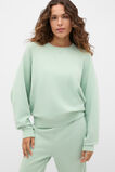 Washed Terry Crew Neck Sweat  Soft Moss Wash  hi-res