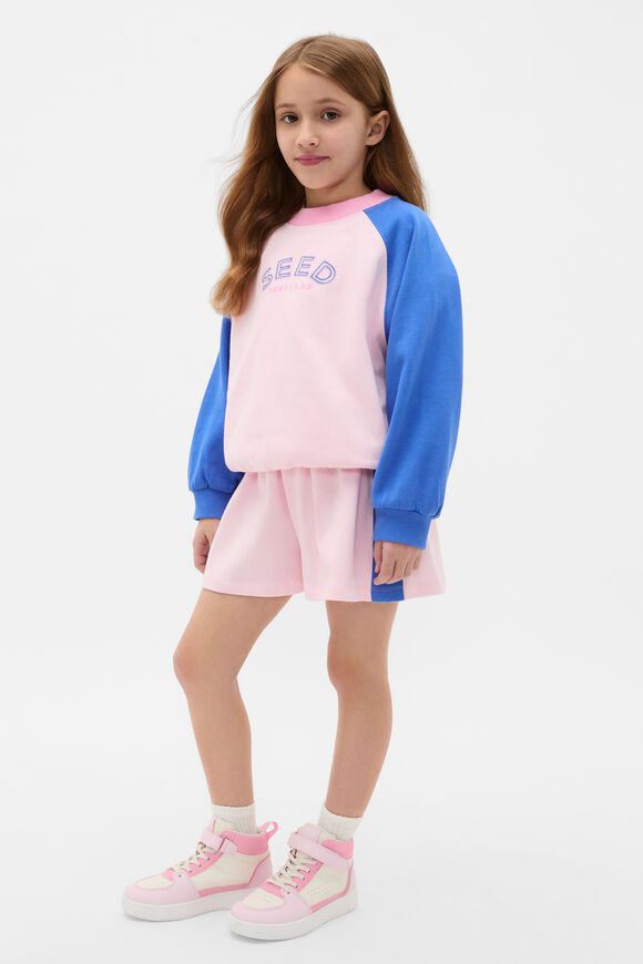 Raglan Logo Sweat  Pink Lemonade  hi-res