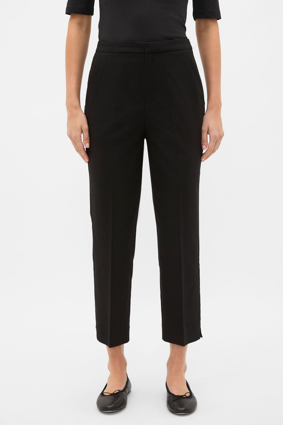 Slim Leg Trouser  Black