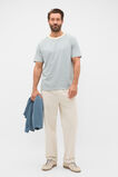 Stripe Crew Tee  Glass Blue Stripe  hi-res