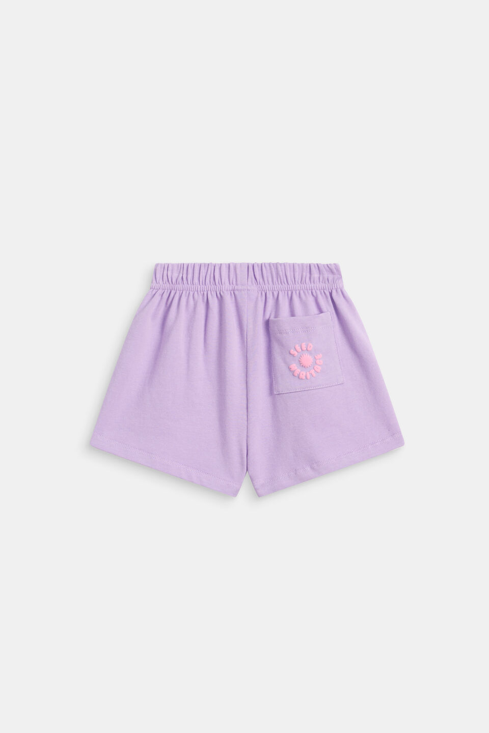 Side Stripe Short  Lilac