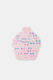 Cupcake Stick On Earrings  Multi  hi-res