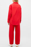 Poplin Relaxed Shirt  Chilli Red  hi-res